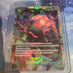 One Piece Roronoa Zoro OP06-118 Parallel Alt Art Card Game SEC-Wings of Captain - Image 4