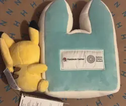 Pokemon x Natural History Museum Pikachu Jumbo Promo Card And Plush - Image 4