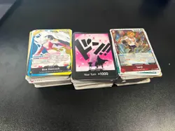 400 One Piece TCG Cards Bulk Lot - C , UC, L, R , DONS! Mix OP14, OP13, PRB02 - Image 1
