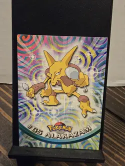 Alakazam #65 Topps 2000 TV Animation Edition Pokemon Card Blue Label - Image 1
