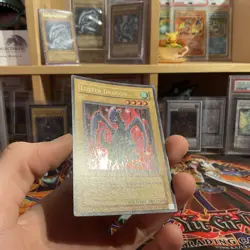 Luster Dragon Mfc-058 Magician's Force Unl Vintage Print Yugioh Card - Image 3
