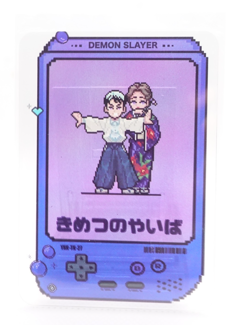 Demon Slayer Lady Tamayo TK Clear Transparent Anime Collectible Trading Card - Image 1