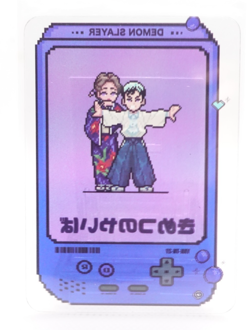 Demon Slayer Lady Tamayo TK Clear Transparent Anime Collectible Trading Card - Image 2