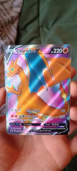 Charizard V SWSH050 SWSH: Sword & Shield Promo Cards Holo - Image 1