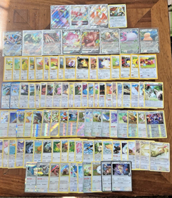 Pokemon TCG Card Lot 98x | VMAX VSTAR V EX + Vintage WOTC | Normal Type - NM/LP - Image 1