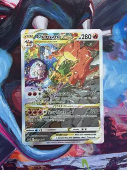 Charizard VSTAR SWSH262 Holo Card Sword & Shield Promo Rare, Near Mint Condition - Image 1