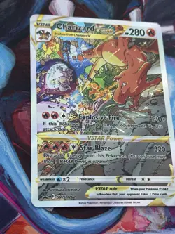 Charizard VSTAR SWSH262 Holo Card Sword & Shield Promo Rare, Near Mint Condition - Image 4