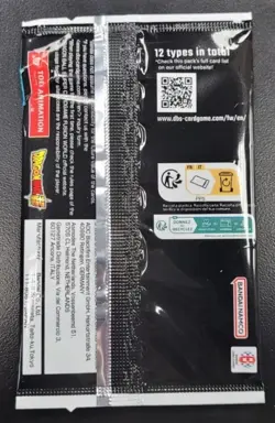 DRAGON BALL CARD GAME FUSION WORLD PROMO PACK ENERGY MARKER PRIZE CARD - Image 2