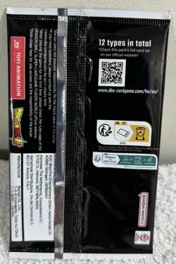 Dragon Ball Card Game Fusion World Energy Marker Pack 01 *Sealed English Version - Image 2