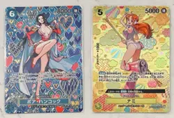 Nami Boa Hancock SP ONE PIECE Card Emperors in the New World OP07-051 OP08-106 - Image 1