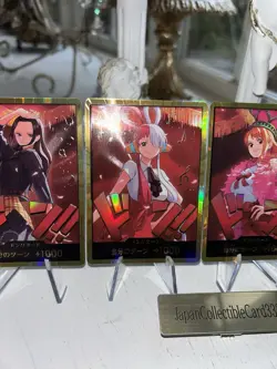 Heroines Edition Gold Don Card Complete set of 4 types One Piece Card Japanese - Image 3