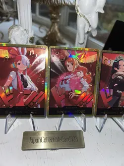 Heroines Edition Gold Don Card Complete set of 4 types One Piece Card Japanese - Image 4