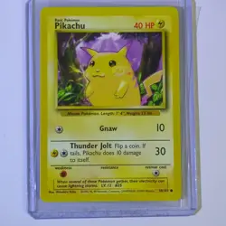 1999 Vintage Pokemon Card 58/102 Yellow Cheek Near Mint Great 👍 🔥. 🚒 - Image 2