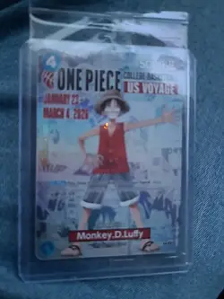 MONKEY D LUFFY ONE PIECE US VOYAGE College Basketball CARD 5000 Rutgers NCAA - Image 3