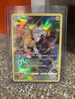 Pokemon TCG Lost Origin Pikachu TG05/TG30 Trainer Gallery Holo Card (2022) - Image 1