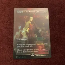 Hunger of The Ancient One Exquisite Blood Secret Lair Drop Foil NM+ Unplayed MTG - Image 1