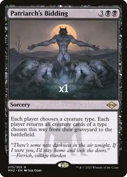 MTG Modern Horizons 2 MH2 Patriarch's Bidding MINT - Image 1