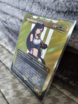Tifa, Martial Artist, Borderless - Surge Foil, NM - FIC, MTG x Final Fantasy - Image 2