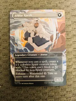 Magic the Gathering #355 Avatar Kuruk/The Legend of Kuruk Foil - Image 2