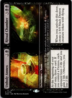 MTG - Unholy Annex // Ritual Chamber (118) - DSK - regular - Image 1