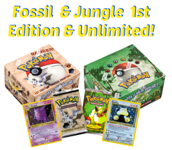 1999 1st Edition Pokemon Jungle & Fossil: Choose Your Card! Vintage Pokemon card - Image 1