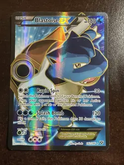 Blastoise EX 142/146 HP/DMG Pokemon TCG XY Base Set HP/DMG - Image 1