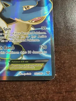 Blastoise EX 142/146 HP/DMG Pokemon TCG XY Base Set HP/DMG - Image 4