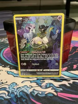 Pokemon TCG Mew GG10/GG70 Crown Zenith Galarian Gallery Holo Rare NM/M Condition - Image 1
