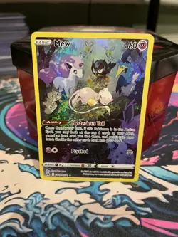 Pokemon TCG Mew GG10/GG70 Crown Zenith Galarian Gallery Holo Rare NM/M Condition - Image 3
