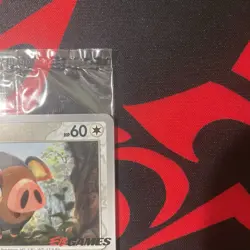 Lechonk Pokemon Scarlet & Violet Base Set 154/198 EBGames Stamped Reverse Holo - Image 4