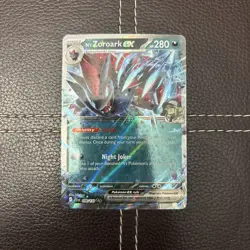 Pokemon TCG - Ns Zoroark ex - 098/159 - Journey Together - NM Double Rare (2025) - Image 1