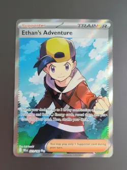 Ethan's Adventure 221/182 Full Art - Pokemon TCG Destined Rivals 2025 NM - Image 1