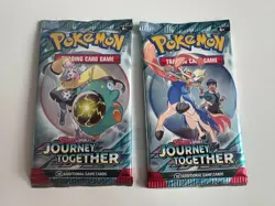 2x Pokemon Journey Together Scarlet and Violet Booster Pack Brand New #BTC2025 - Image 1