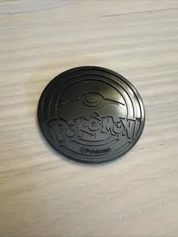Snom Blue Jumbo Metallic Pokemon TCG Coin - Image 2