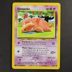 Slowpoke 73/111 Neo Genesis Pokemon TCG Common/Uncommon Non Holo VG Condition - Image 1