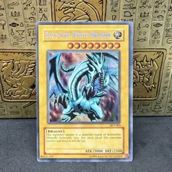 Yugioh Blue-Eyes White Dragon BPT-009 Secret Rare MP - Image 1