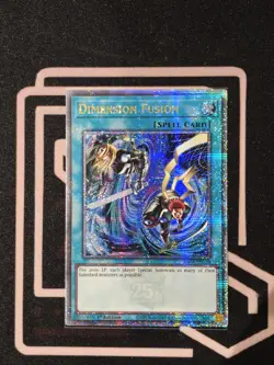 Dimension Fusion Quarter Century Secret Rare 1st Edition RA03-EN136 Yugioh - Image 1