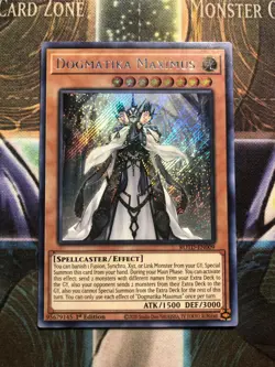 *** DOGMATIKA MAXIMUS *** 1ST EDITION SECRET RARE ROTD-EN009 YUGIOH! - Image 1