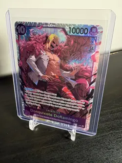 ONE PIECE TCG DONQUIXOTE DOFLAMINGO OP14-069 SR FOIL - Image 1