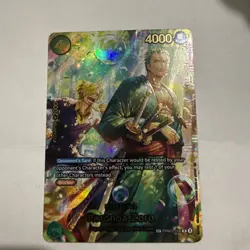 One Piece TCG NM OP14 Roronoa Zoro SP PRB02-006 EB04 - Image 1