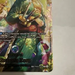 One Piece TCG NM OP14 Roronoa Zoro SP PRB02-006 EB04 - Image 4