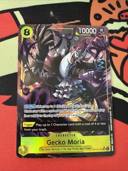 Gecko Moria - OP14-104 (Alternate Art) OP14-104 The Azure Sea's Seven Foil - Image 1