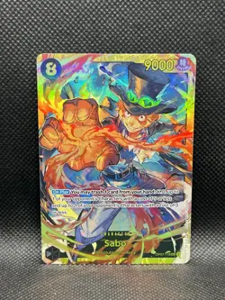 Sabo OP07-118 SEC FOIL Premium Booster The Best Vol. 2 One Piece Bandai Reprint - Image 3