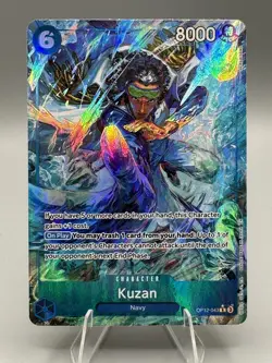 Kuzan (043) (Alternate Art) OP12-043 Legacy of the Master Foil - Image 1