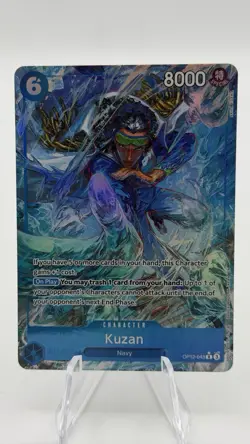 Kuzan (043) (Alternate Art) OP12-043 Legacy of the Master Foil - English - Image 1