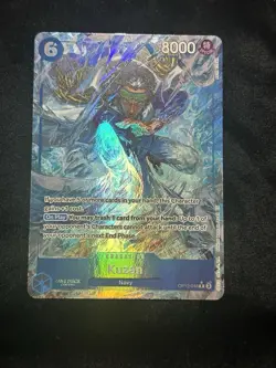Kuzan (043) (Alternate Art) OP12-043 Legacy of the Master Foil - Image 1