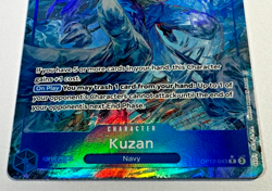 KUZAN (043) (Alternate Art R*) One Piece - OP12-043 Legacy of the Master - Foil - Image 3