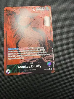 Monkey D. Luffy EB02-010 25th Coll. Alt Art Leader ENGLISH One Piece TCG - Image 3