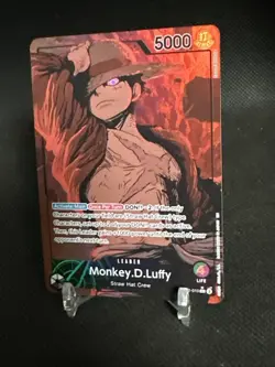 Monkey D. Luffy EB02-010 25th Coll. Alt Art Leader ENGLISH One Piece TCG - Image 2
