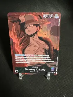 Monkey D. Luffy EB02-010 25th Coll. Alt Art Leader ENGLISH One Piece TCG - Image 4